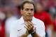 Alabama head coach Nick Saban