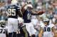 PHILADELPHIA, PA - SEPTEMBER 15: Wide receiver Eddie Royal #11 of the San Diego Chargers celebrates with teammate Antonio Gates #85 in the end zone after making a catch for a 15 yard touchdown catch against the Philadelphia Eagles during the fourth quarte