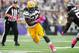 Oct 13, 2013; Baltimore, MD, USA; Green Bay Packers running back Eddie Lacy (27) runs with the ball during the game against the Baltimore Ravens at M&T Bank Stadium. Mandatory Credit: Evan Habeeb-USA TODAY Sports