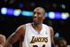 LOS ANGELES, CA - MARCH 11: Kobe Bryant #24 of the Los Angeles Lakers laughs during the game against the Boston Celtics on March 11, 2012 at Staples Center in Los Angeles, California. NOTE TO USER: User expressly acknowledges and agrees that, by download