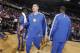 SACRAMENTO, CA - OCTOBER 23: Klay Thompson #11 of the Golden State Warriors gets introduced into the starting lineup against the Sacramento Kings on October 23, 2013 at Sleep Train Arena in Sacramento, California. NOTE TO USER: User expressly acknowledges
