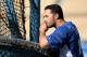 LOS ANGELES, CA - AUGUST 12: Andre Ethier #16 of the Los Angeles Dodgers watches batting practice before the game against the New York Mets at Dodger Stadium on August 12, 2013 in Los Angeles, California. (Photo by Harry How/Getty Images)