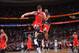 PHILADELPHIA, PA - MAY 10: Omer Asik #3 of the Chicago Bulls celebrates a play against the Philadelphia 76ers in Game Six of the Eastern Conference Quarterfinals during the 2012 NBA Playoffs on May 10, 2012 at the Wells Fargo Center in Philadelphia, Penn