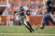 Oct 5, 2013; Knoxville, TN, USA; Georgia Bulldogs running back J.J. Green (15) during the second half against the Tennessee Volunteers at Neyland Stadium. Georgia won in overtime 34 to 31. Mandatory Credit: Randy Sartin-USA TODAY Sports