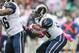 Oct 13, 2013; Houston, TX, USA; St. Louis Rams running back Zac Stacy (30) rushes during the first quarter against the Houston Texans at Reliant Stadium. Mandatory Credit: Troy Taormina-USA TODAY Sports