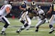 ST. LOUIS, MO - AUGUST 29: Zac Stacy #30 of the St. Louis Rams rushes against the Baltimore Ravens during a pre-season game at the Edward Jones Dome on August 29, 2013 in St. Louis, Missouri. (Photo by Dilip Vishwanat/Getty Images)