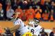 CORVALLIS, OR - NOVEMBER 01: Quarterback Cody Kessler #6 of the USC Trojans passes the ball during the first quarter of the game against the Oregon State Beavers at Reser Stadium on November 1, 2013 in Corvallis, Oregon. (Photo by Steve Dykes/Getty Images