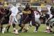 Aug 29, 2013; Minneapolis, MN, USA; Minnesota Golden Gophers defensive lineman Ra'Shede Hageman (99) gets into the backfield in the third quarter against UNLV Rebels at TCF Bank Stadium. The Gophers won 51-23. Mandatory Credit: Jesse Johnson-USA TODAY Spo