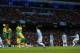 MANCHESTER, ENGLAND - NOVEMBER 02: Yaya Toure of Manchester City scores his team's fifth goal during the Barclays Premier League match between Manchester City and Norwich City at Etihad Stadium on November 2, 2013 in Manchester, England. (Photo by Alex