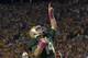 WACO, TX - OCTOBER 19: Bryce Petty #14 of the Baylor Bears celebrates after rushing for a touchdown against the Iowa State Cyclones on October 19, 2013 at Floyd Casey Stadium in Waco, Texas. (Photo by Cooper Neill/Getty Images)