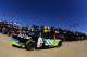 FORT WORTH, TX - NOVEMBER 02: Carl Edwards, driver of the #99 Aflac Ford, drives through the garage area during practice for the NASCAR Sprint Cup Series AAA Texas 500 at Texas Motor Speedway on November 2, 2013 in Fort Worth, Texas. (Photo by Robert La