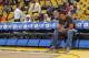 OAKLAND, CA - APRIL 12: Mark Cuban, owner of the Dallas Mavericks relaxing before his team faces off against the Golden State Warriors on April 12, 2012 at Oracle Arena in Oakland, California. NOTE TO USER: User expressly acknowledges and agrees that, by