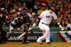 BOSTON, MA - OCTOBER 13: Jarrod Saltalamacchia