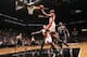 NEW YORK, NY - NOVEMBER 1: Ray Allen #34 of the Miami Heat goes up to shoot during a game against the Brooklyn Nets at Barclays Center on November 1, 2013 in the Brooklyn borough of New York City. NOTE TO USER: User expressly acknowledges and agrees that