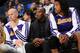OAKLAND, CA - OCTOBER 30: Kobe Bryant #24 of the Los Angeles Lakers sits on the bench during a game against the Golden State Warriors at Oracle Arena on October 30, 2013 at in Oakland, California. NOTE TO USER: User expressly acknowledges and agrees that,