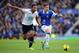 LIVERPOOL, ENGLAND - NOVEMBER 03: Ross Barkley of Everton in action with Mousa Dembele of Tottenham Hotspur during the Barclays Premier League match between Everton and Tottenham Hotspur at Goodison Park on November 03, 2013 in Liverpool, England. (Photo