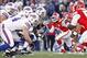 Nov 3, 2013; Orchard Park, NY, USA; The Buffalo Bills offense lines up against the Kansas City Chiefs defense during the second half at Ralph Wilson Stadium. Chiefs beat the Bills 23-13. Mandatory Credit: Kevin Hoffman-USA TODAY Sports