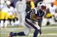 Nov 3, 2013; Foxborough, MA, USA; New England Patriots running back Stevan Ridley (22) runs the ball against the Pittsburgh Steelers during the first half at Gillette Stadium. Mandatory Credit: Mark L. Baer-USA TODAY Sports