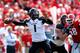 ATHENS, GA - OCTOBER 12: James Franklin #1 of the Missouri Tigers looks to pass against Georgia Bulldogs at Sanford Stadium on October 12, 2013 in Athens, Georgia. (Photo by Kevin C. Cox/Getty Images)