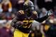 MINNEAPOLIS, MN - OCTOBER 26: David Cobb #27 of the Minnesota Golden Gophers carries the football during the fourth quarter of the game against the Minnesota Golden Gophers on October 26, 2013 at TCF Bank Stadium in Minneapolis, Minnesota. The Golden Goph