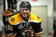 BOSTON, MA - JUNE 17: Tyler Seguin #19 of the Boston Bruins in the hallway before warm ups prior to the game against the Chicago Blackhawks in Game Three of the Stanley Cup Final at TD Garden on June 17, 2013 in Boston, Massachusetts. (Photo by Brian Babi