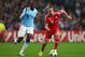 MANCHESTER, ENGLAND - OCTOBER 02: Franck Ribery of Muenchen takes on Yaya Toure of Manchester City during the UEFA Champions League Group D match between Manchester City and FC Bayern Muenchen at Etihad Stadium on October 2, 2013 in Manchester, England.