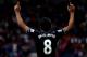CARDIFF, WALES - SEPTEMBER 22: Paulinho of Tottenham celebrates after scoring the winning goal during the Barclays Premier League match between Cardiff City and Tottenham Hotspur at Cardiff City Stadium on September 22, 2013 in Cardiff, Wales. (Photo by