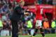 MANCHESTER, ENGLAND - OCTOBER 26: David Moyes the manager of Manchester United talks with Wayne Rooney during the Barclays Premier League match between Manchester United and Stoke City at Old Trafford on October 26, 2013 in Manchester, England. (Photo b