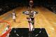 NEW YORK, NY - NOVEMBER 1: Brook Lopez #11 of the Brooklyn Nets shoots against the Miami Heat during a game at Barclays Center on November 1, 2013 in the Brooklyn borough of New York City. NOTE TO USER: User expressly acknowledges and agrees that, by dow