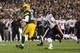 GREEN BAY, WI - NOVEMBER 04: Shea McClellin #99 of the Chicago Bears tackles Aaron Rodgers #12 of the Green Bay Packers during the first quarter at Lambeau Field on November 04, 2013 in Green Bay, Wisconsin. (Photo by Mike McGinnis/Getty Images)