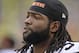 GREEN BAY, WI - OCTOBER 20: Quentin Groves #54 of the Cleveland Browns stands on the sidelines before the game against the Green Bay Packers at Lambeau Field on October 20, 2013 in Green Bay, Wisconsin. The Packers defeated the Browns 31-13. (Photo by B