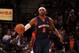AUBURN HILLS, MI - NOVEMBER 3: Josh Smith #6 of the Detroit Pistons drives against the Boston Celtics during the game on November 3, 2013 at The Palace of Auburn Hills in Auburn Hills, Michigan. NOTE TO USER: User expressly acknowledges and agrees that,