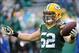 Sep 15, 2013; Green Bay, WI, USA; Green Bay Packers linebacker Clay Matthews (52) warms up prior to the game against the Washington Redskins at Lambeau Field. Mandatory Credit: Benny Sieu-USA TODAY Sports