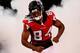 ATLANTA, GA - AUGUST 08: Roddy White #84 of the Atlanta Falcons against the Cincinnati Bengals at Georgia Dome on August 8, 2013 in Atlanta, Georgia. (Photo by Kevin C. Cox/Getty Images)