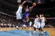 DENVER, CO - OCTOBER 23: Eric Bledsoe #2 of the Phoenix Suns versus the Denver Nuggets on October 23, 2013 at the Pepsi Center in Denver, Colorado. NOTE TO USER: User expressly acknowledges and agrees that, by downloading and/or using this Photograph, use