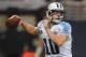 ST. LOUIS, MO - NOVEMBER 3: Jake Locker #10 of the Tennessee Titans throws against the St. Louis Rams in the first quarter at the Edward Jones Dome on November 3, 2013 in St. Louis, Missouri. (Photo by Michael Thomas/Getty Images)