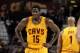 CLEVELAND, OH - OCTOBER 8: Anthony Bennett #15 of the Cleveland Cavaliers walks up court against the Milwaukee Bucks at The Quicken Loans Arena on October 8, 2013 in Cleveland, Ohio. NOTE TO USER: User expressly acknowledges and agrees that, by downloadi