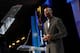 CENTURY CITY, CA - MAY 19: Pro basketball player Jason Collins speaks onstage after receiving the Inspirational Athlete of the Year Award at the 28th Anniversary Sports Spectacular Gala at the Hyatt Regency Century Plaza on May 19, 2013 in Century City,