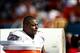 Oct 20, 2013; Miami Gardens, FL, USA; Miami Dolphins tackle Jonathan Martin (71) on the sideline in the second half of a game against the Buffalo Bills at Sun Life Stadium. Mandatory Credit: Robert Mayer-USA TODAY Sports