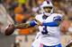 CLEVELAND, OH - OCTOBER 3: Quarterback EJ Manuel #3 of the Buffalo Bills passes during the first half against the Cleveland Browns at FirstEnergy Stadium on October 3, 2013 in Cleveland, Ohio. (Photo by Jason Miller/Getty Images)