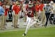 Sep 28, 2013; Tuscaloosa, AL, USA; Alabama Crimson Tide running back Kenyan Drake (17) carries the ball for a touchdown against the Mississippi Rebels during the fourth quarter at Bryant-Denny Stadium. Mandatory Credit: John David Mercer-USA TODAY Sports