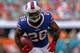 MIAMI GARDENS, FL - OCTOBER 20: C.J. Spiller #28 of the Buffalo Bills rushes during a game against the Miami Dolphins at Sun Life Stadium on October 20, 2013 in Miami Gardens, Florida. (Photo by Mike Ehrmann/Getty Images)