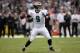 OAKLAND, CA - NOVEMBER 03: Nick Foles #9 of the Philadelphia Eagles drops back to pass against the Oakland Raiders during the first quarter at O.co Coliseum on November 3, 2013 in Oakland, California. (Photo by Thearon W. Henderson/Getty Images)