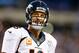 EAST RUTHERFORD, NJ - SEPTEMBER 15: Peyton Manning #18 of the Denver Broncos celebrates a touchdown in the fourth quarter against the New York Giants at MetLife Stadium on September 15, 2013 in East Rutherford, New Jersey. The Denver Broncos defeated the