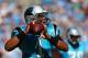 CHARLOTTE, NC - NOVEMBER 03: Cam Newton #1 of the Carolina Panthers during their game at Bank of America Stadium on November 3, 2013 in Charlotte, North Carolina. (Photo by Streeter Lecka/Getty Images)