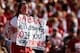 TUSCALOOSA, AL - OCTOBER 26: A fan holds up a sign for head coach Nick Saban of the Alabama Crimson Tide during the game against the Tennessee Volunteers at Bryant-Denny Stadium on October 26, 2013 in Tuscaloosa, Alabama. (Photo by Kevin C. Cox/Getty Im