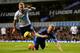 LONDON, ENGLAND - OCTOBER 27: Lewis Holtby of Spurs clashes with Paul McShane of Hull City during the Barclays Premier League match between Tottenham Hotspur and Hull City at White Hart Lane on October 27, 2013 in London, England. (Photo by Julian Finne