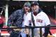Johnny Gomes performing with Dropkick Murphys