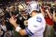 NEW ORLEANS - DECEMBER 19: (L-R) Quarterback Drew Brees #9 of the New Orleans Saints congratulates quarterback Tony Romo #9 of the Dallas Cowboys following their 24-17 loss to the Cowboys at Louisiana Superdome on December 19, 2009 in New Orleans, Louisi