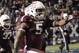 COLLEGE STATION, TX - NOVEMBER 02: Floyd Raven Sr. #5 of the Texas A&M Aggies celebrtaes after blocking a punt by UTEP Miners for a safety in the first quarter at Kyle Field on November 2, 2013 in College Station, Texas. (Photo by Bob Levey/Getty Images